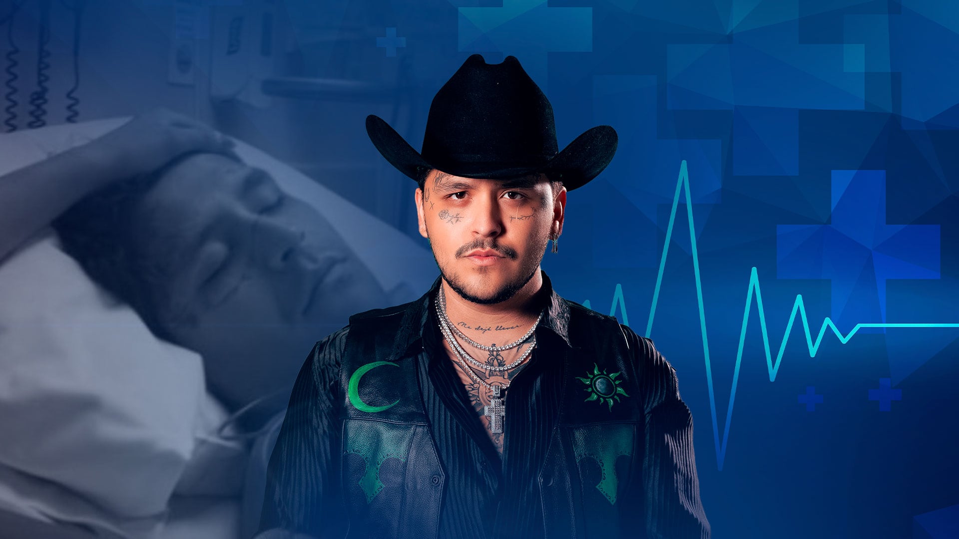 Revelan enfermedad que llevó a Christian Nodal al hospital y posponen más conciertos