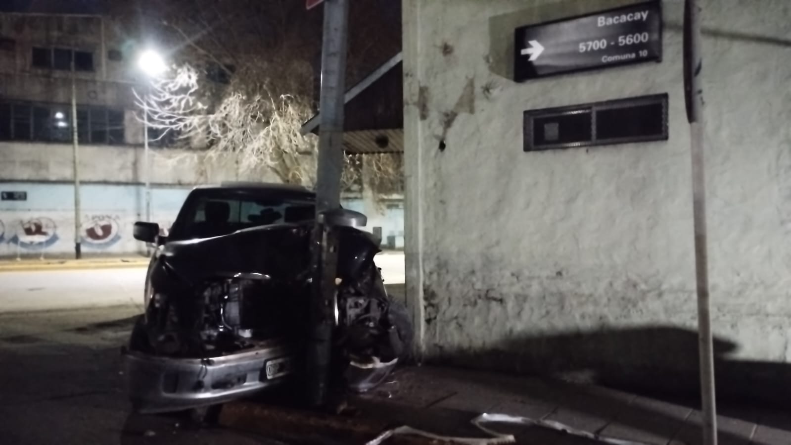 accidente en Villa Luro y Costanera