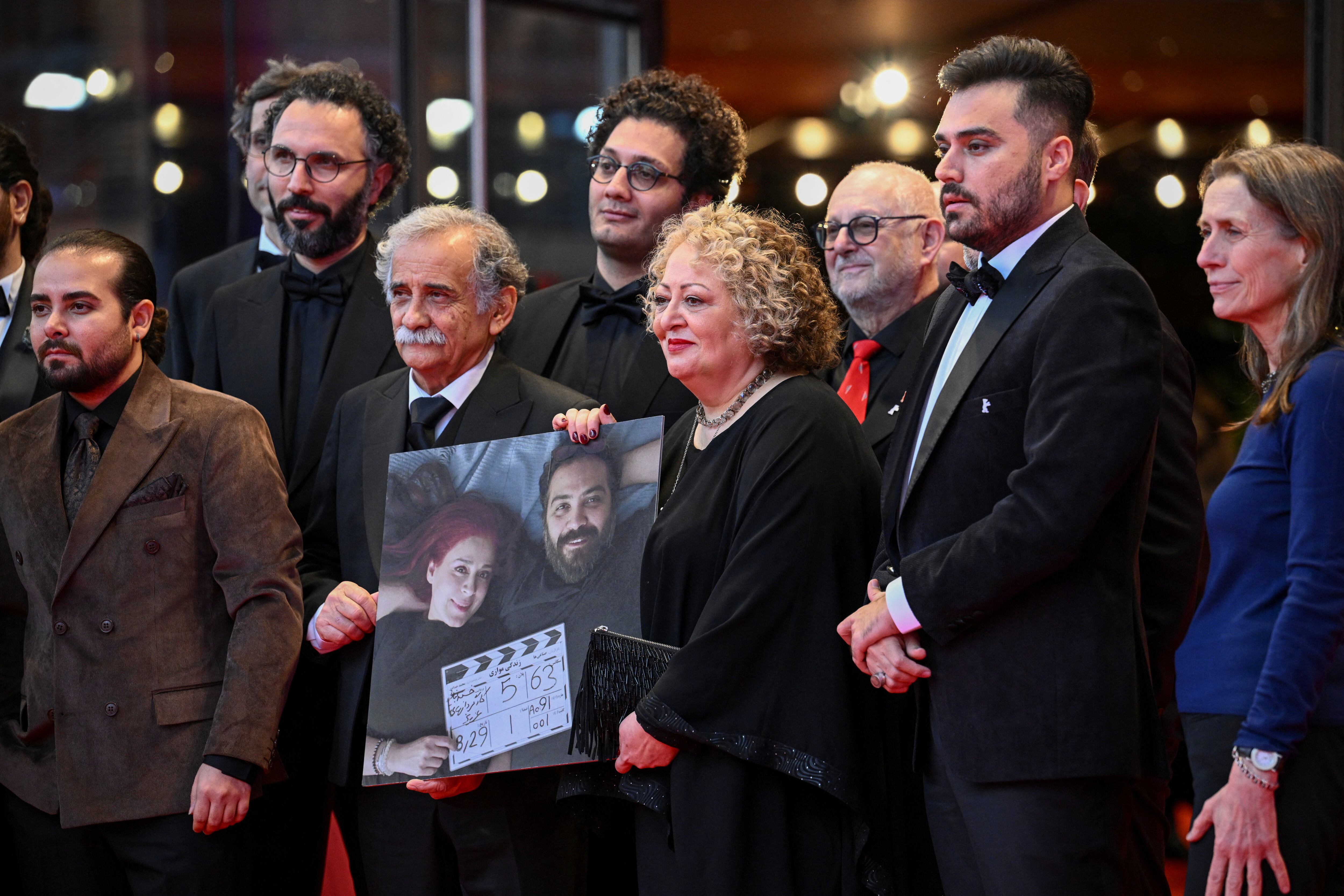 Moghaddam y Sanaeeha perdieron en febrero el estreno en la Berlinale de su película "Keyke mahboobe man" REUTERS/Annegret Hilse