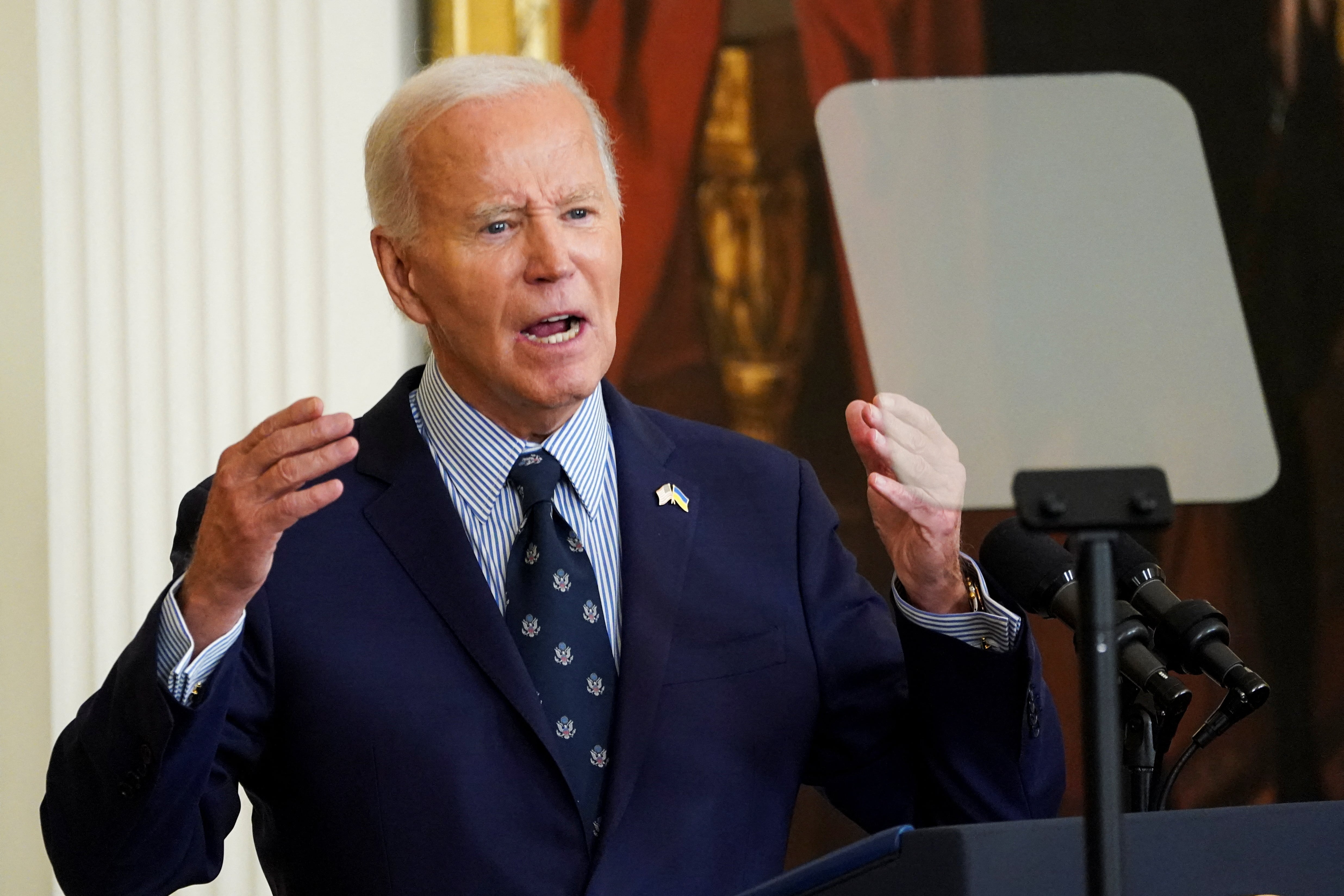 Joe Biden, presidente de Estados Unidos (REUTERS/Kevin Lamarque)