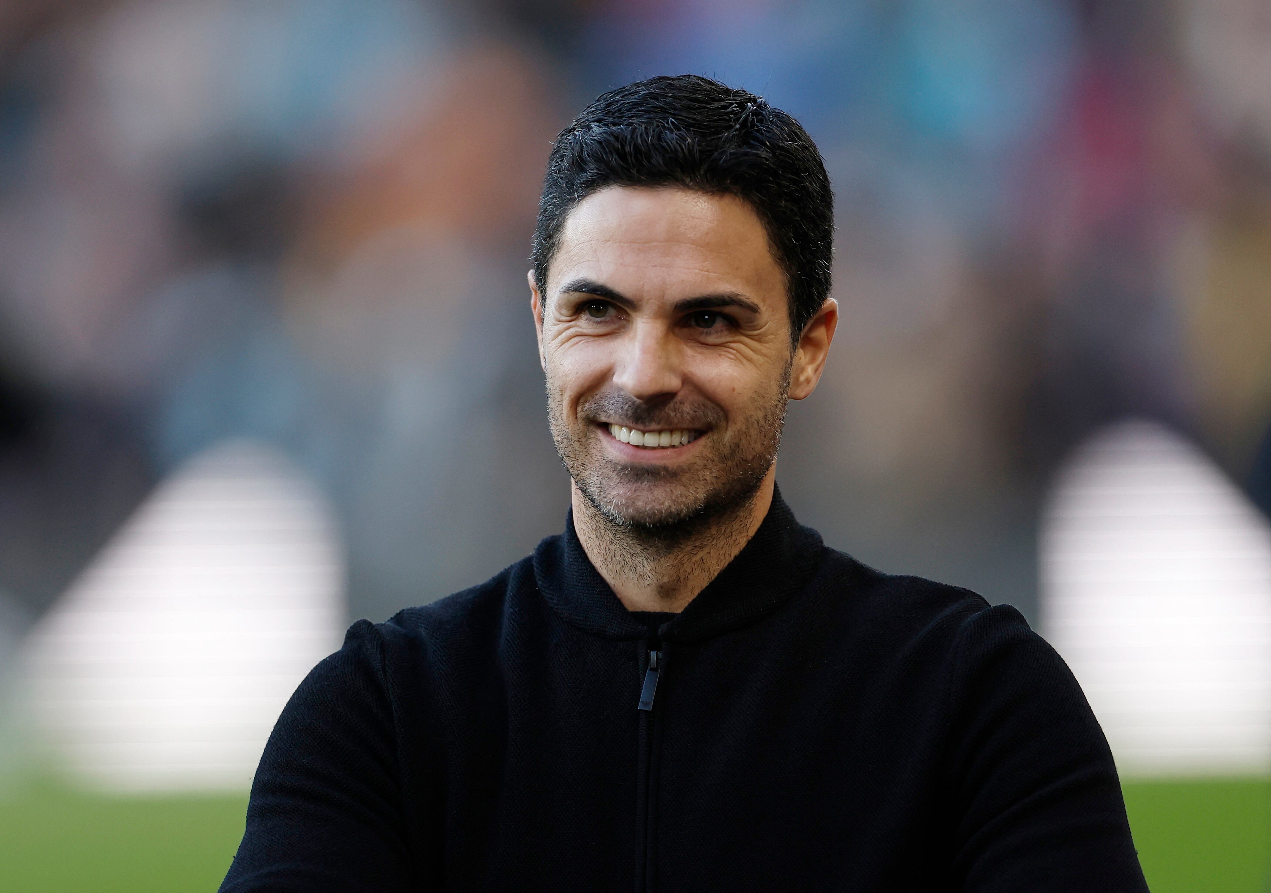 El entrenador del Arsenal Mikel Arteta (Reuters/Jason Cairnduff)