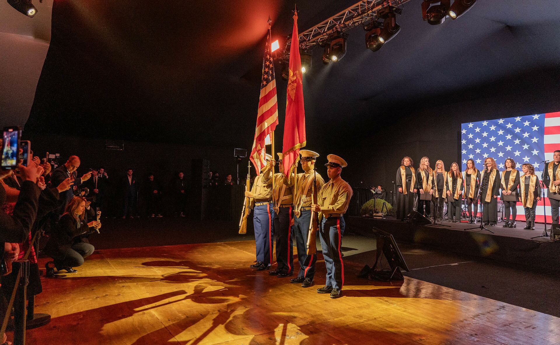 evento por el Día de la Independencia de Estados Unidos