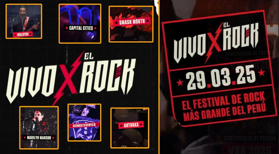 Vivo X el Rock 2025 cambia de locación: Descubre lo que trae esta nueva edición. (Composición: Infobae)