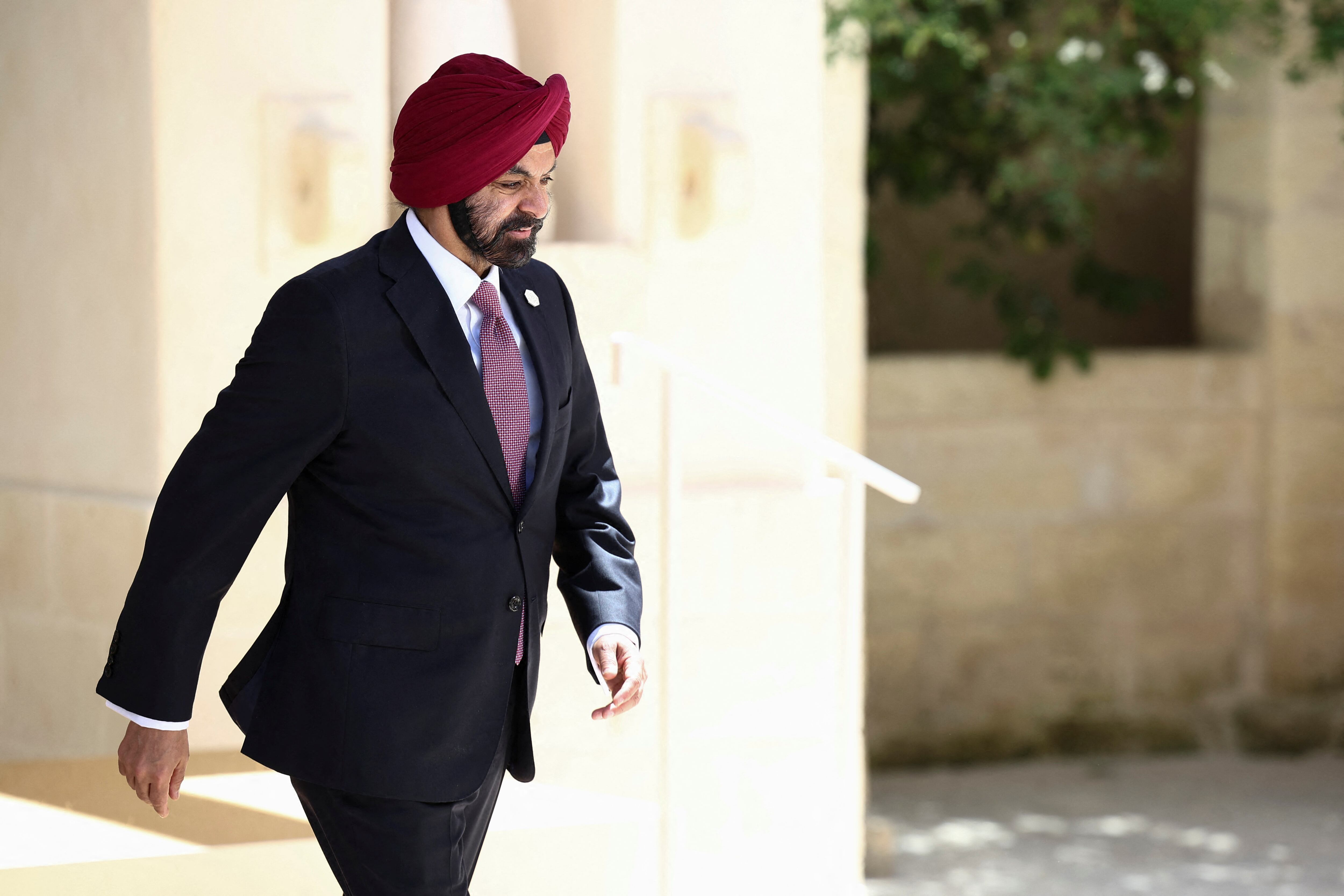 Ajay Banga, presidente del Banco Mundia, que prepara créditos por unos USD 2.000 millones a la Argentina el próximo año
REUTERS/Guglielmo Mangiapane