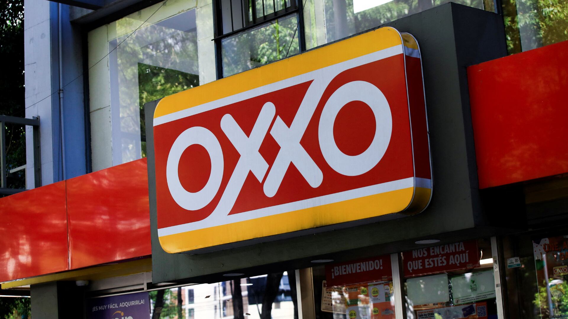 The logo of the convenience store Oxxo is seen in Mexico City, Mexico, June 15, 2024. REUTERS/Raquel Cunha