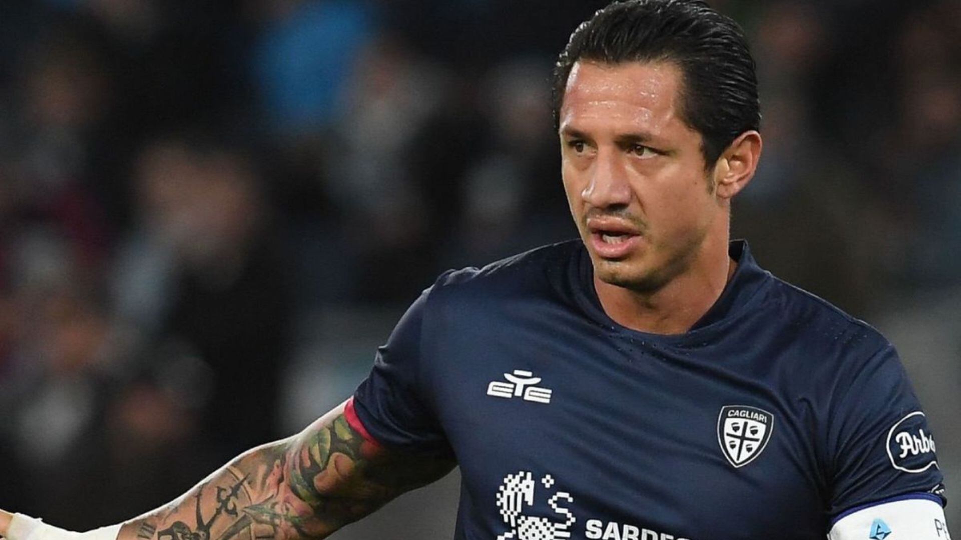 Cagliari tendrá que decidir pronto sobre el futuro de Gianluca Lapadula. - Crédito: AFP