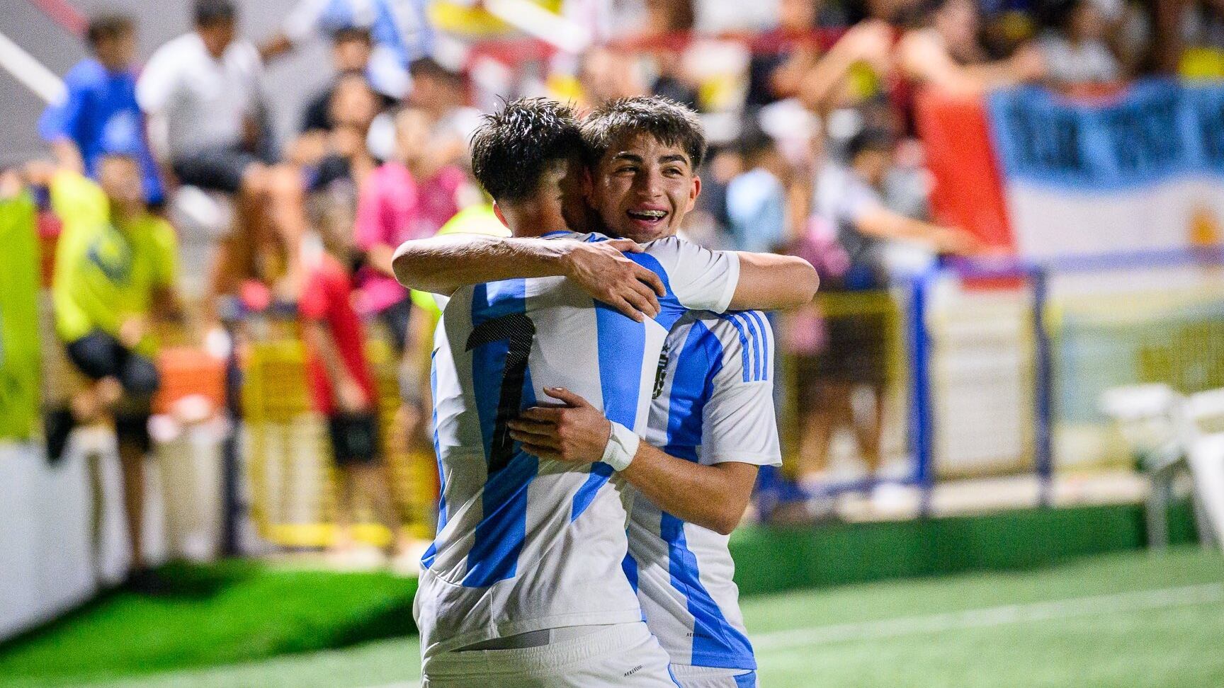 El gol de Iker Zufiaurre que decretó el triunfo de la Selección Sub 20 ante Levante en L'Alcudia