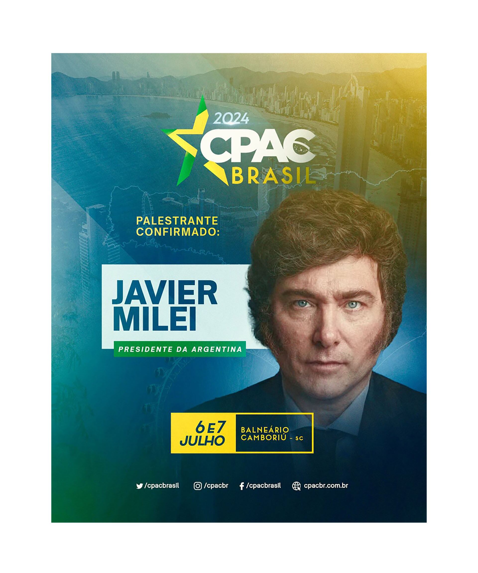 Javier Milei Brasil