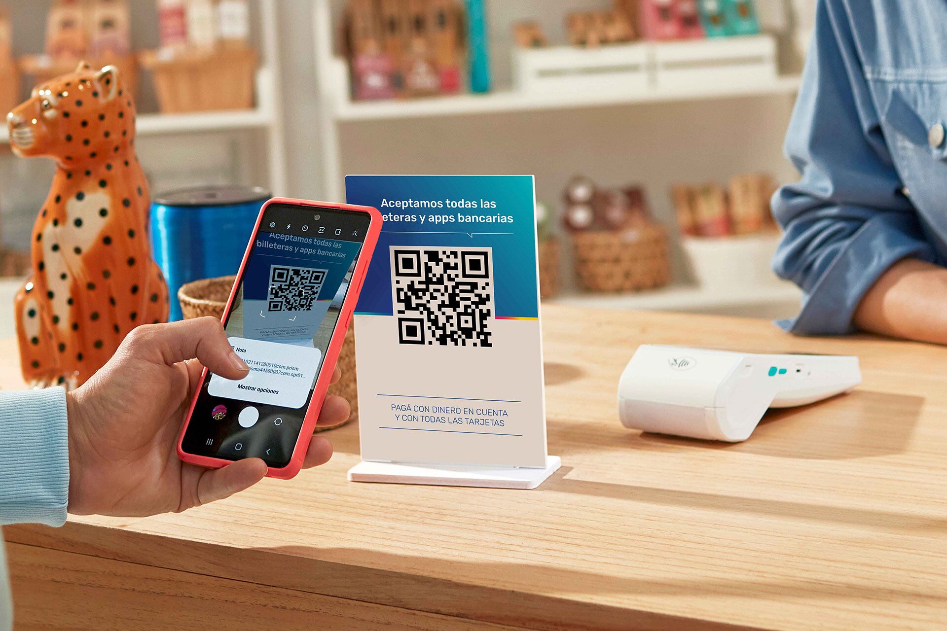 Pagos QR - Posnet POS Contactless Tarjeta de crédito