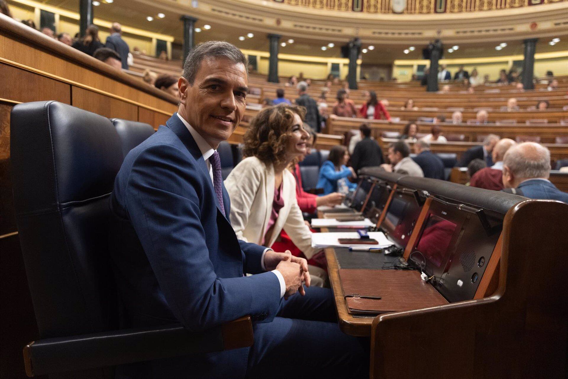 El presidente del Gobierno, Pedro Sánchez, este miércoles. (Eduardo Parra - Europa Press)
