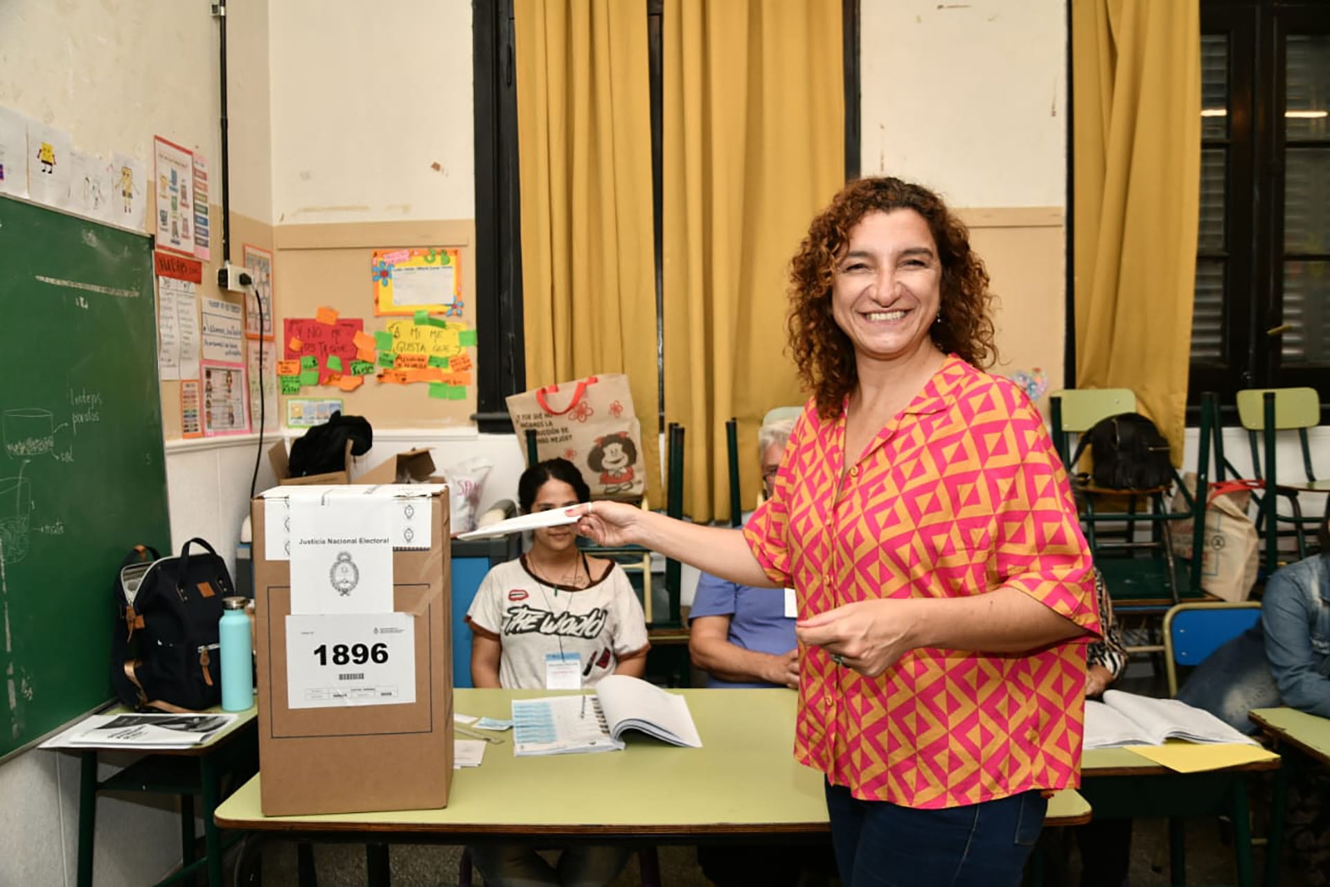 Elecciones-2023 - Voto de Vanina Biasi