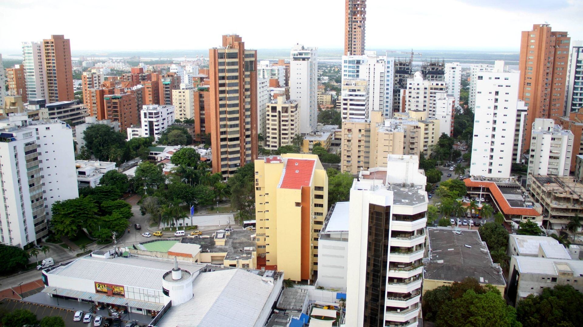 Vista panorámica de Barranquilla. Colprensa.