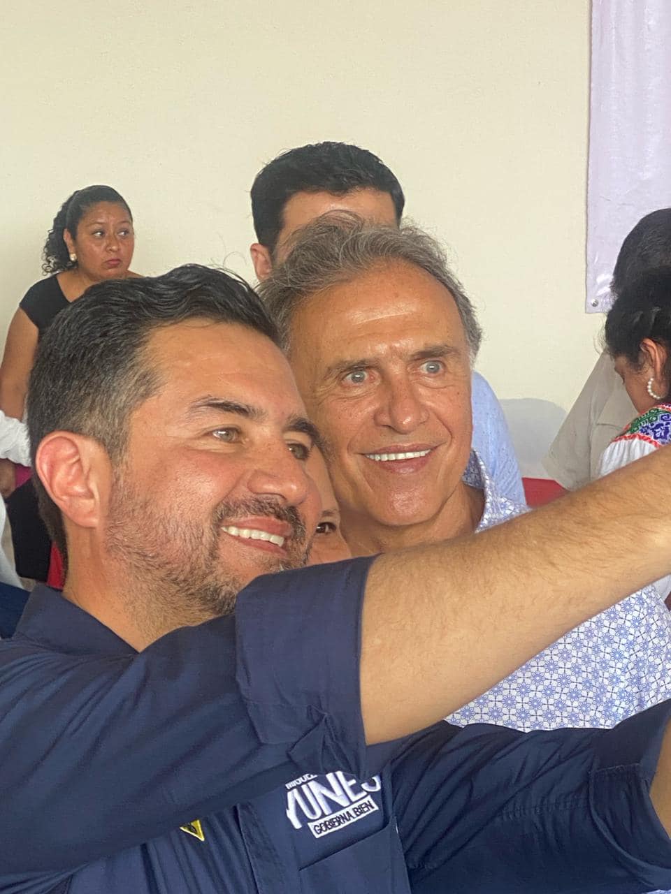 Miguel Ángel Yunes Márquez y su padre, Miguel Ángel Yunes Linares