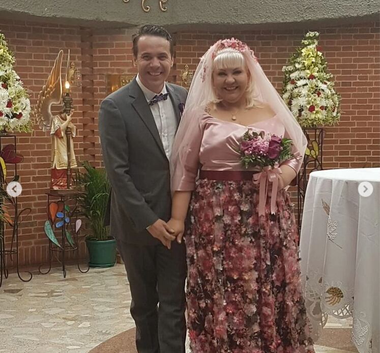 Nelson Polanía recordó en su mensaje los 28 años llenos de amor que compartió con la comediante y su profunda tristeza - crédito polilla_feliz / Instagram