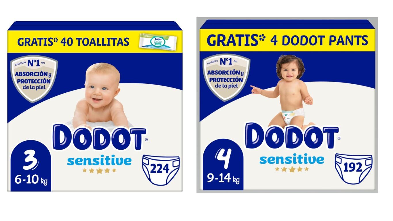 pañales Dodot 3-4