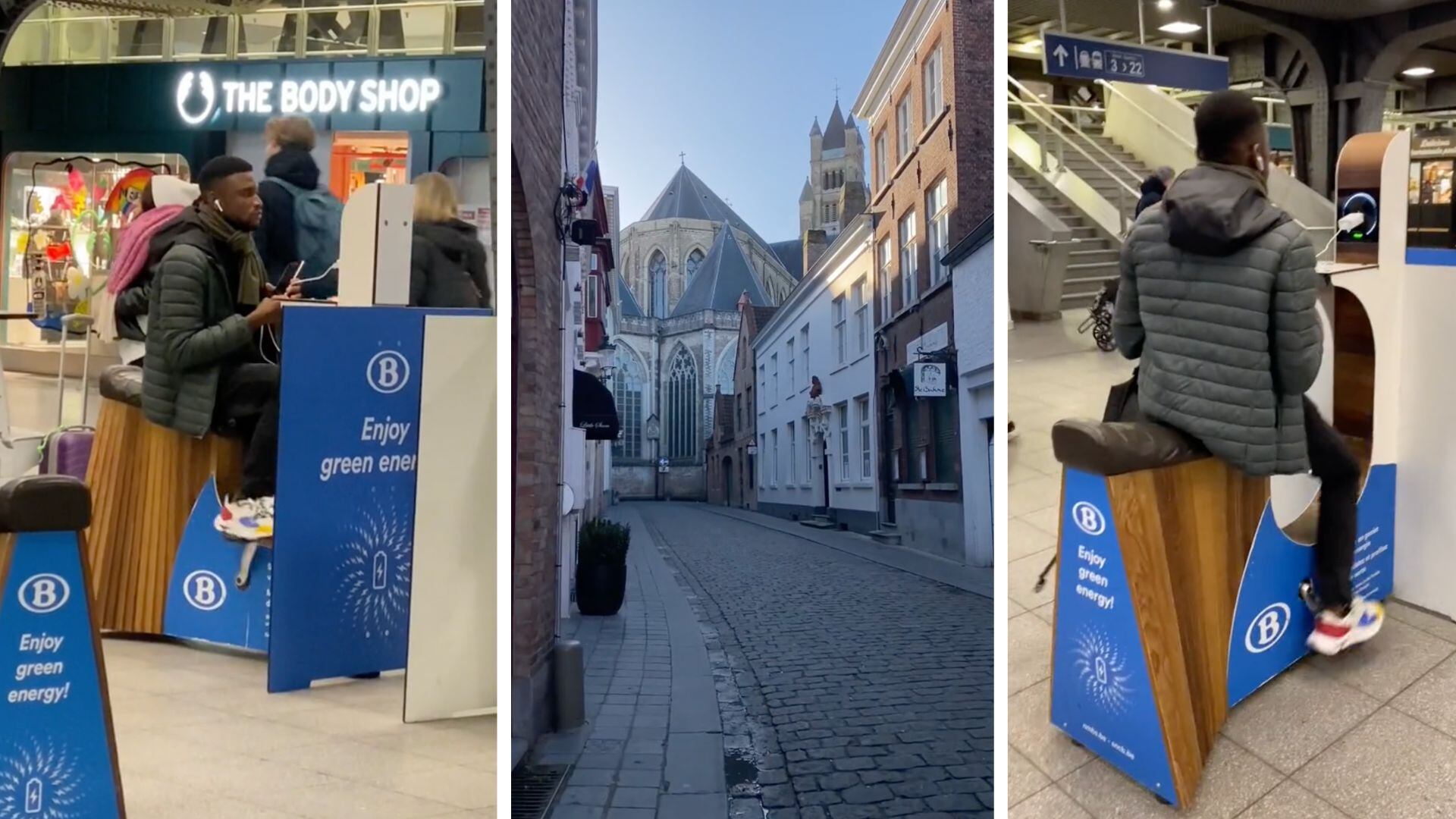 Virales- Viajó a Bélgica y quedó sin palabras al ver lo que encontró en la estación de trenes de Bruselas