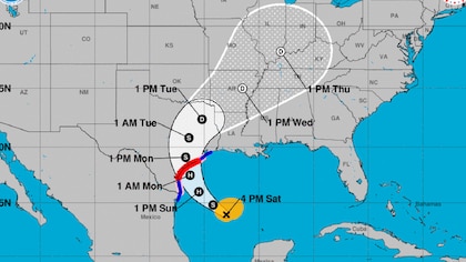 Beryl avanza con fuerza hacia la costa de Texas: autoridades emitieron alertas de huracán y mareas de tormenta