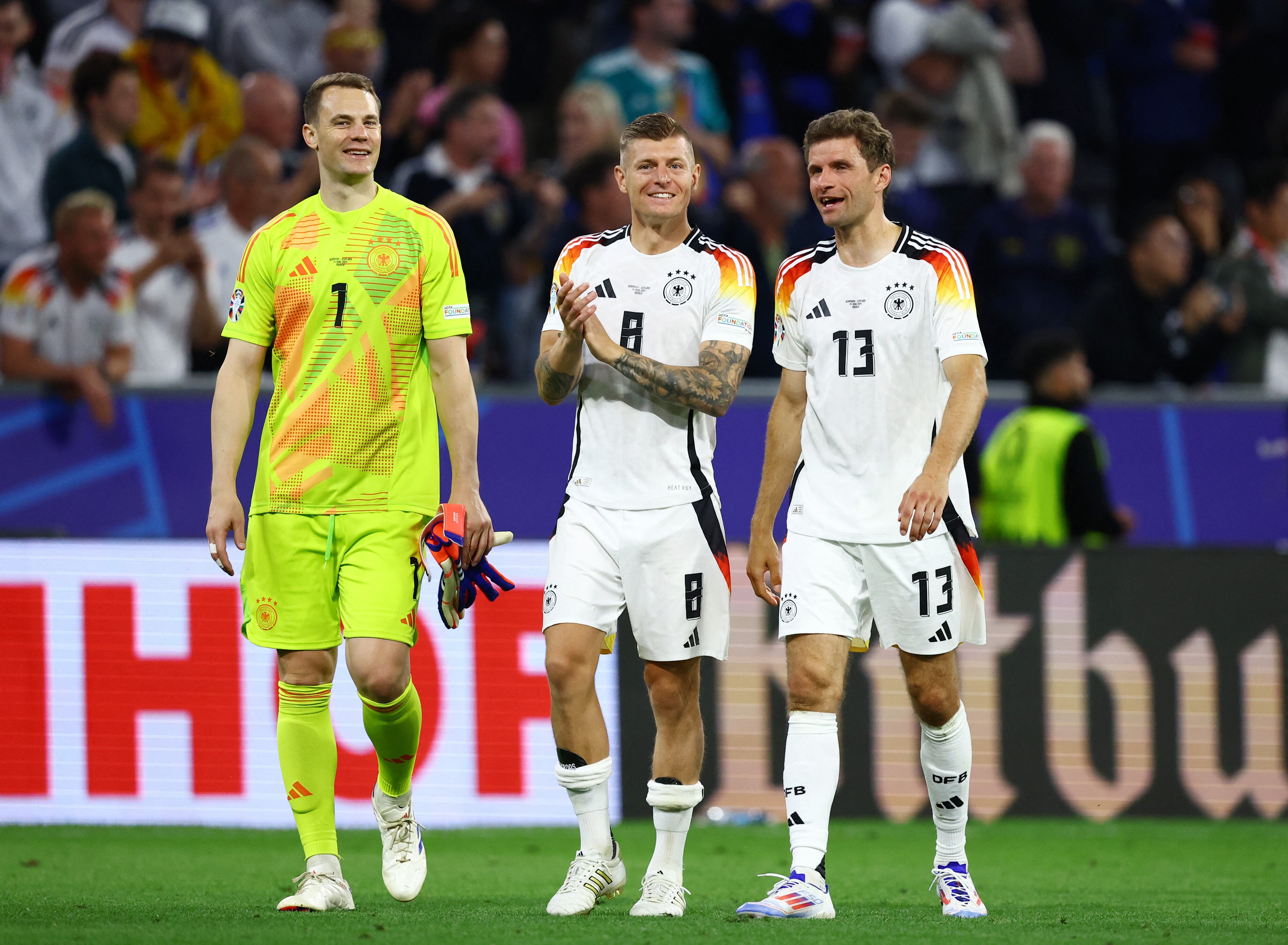 Alemania vuelve a la acción en la Eurocopa 2024. Crédito: REUTERS/Kai Pfaffenbach