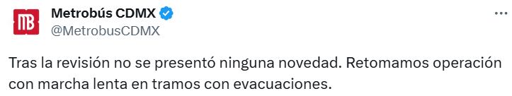 Avance en tiempo real de las diversas líneas de la red de transporte público capitalino.