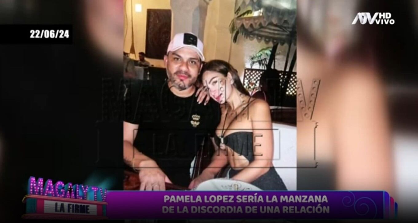 Pamela López y su romance clandestino: ¿Quién es Luis Fernando Rodríguez, saliente de ex de Christian Cueva?. (Captura: Magaly TV La Firme)