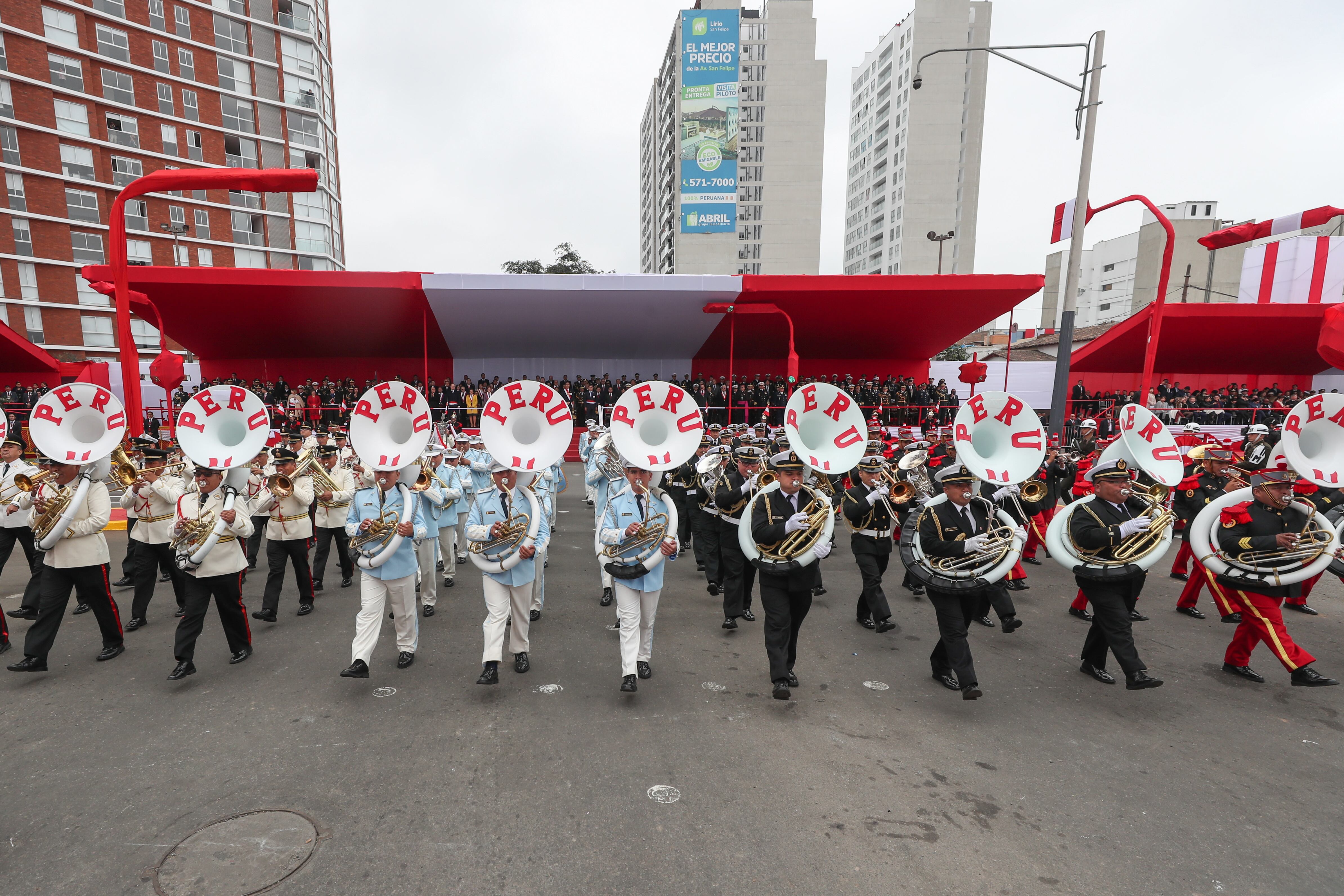 Fiestas Patrias desfile