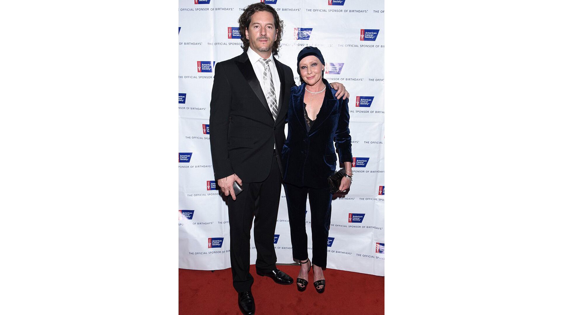 Shannen Doherty y de su esposo Kurt Iswarienko