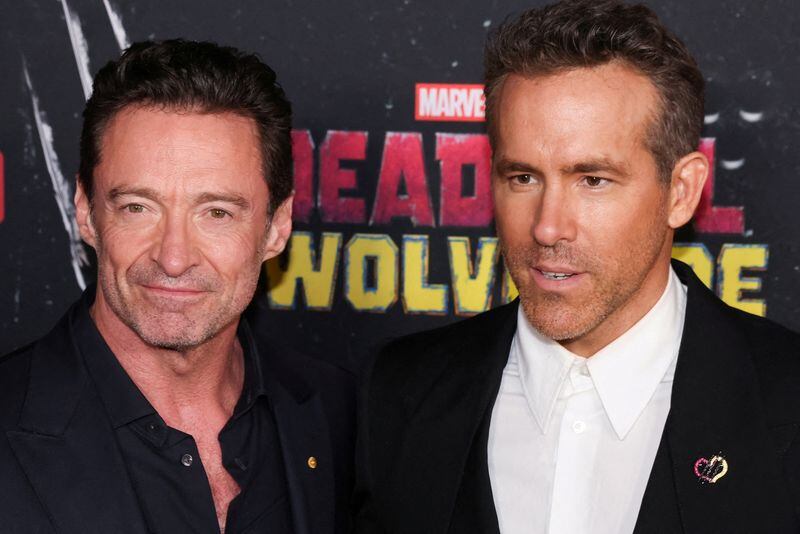 Ryan Reynolds convenció a Hugh Jackman para volver a interpretar a Wolverine en la gran pantalla (REUTERS/Caitlin Ochs)