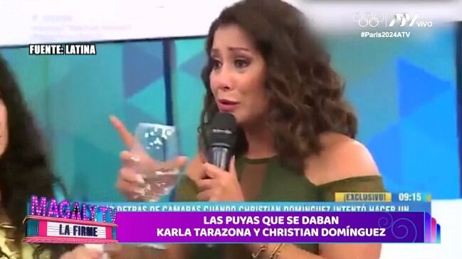 Karla Tarazona recordó cuando fue en contra de la masculinidad de Christian Domínguez. La periodista compartió que en el pasado la expareja no se podía ni ver y hasta llegaron a tener problemas monetarios.



(Captura: Magaly TV La Firme)