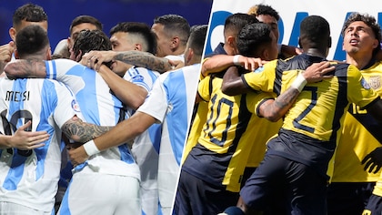 Con Messi desde el arranque, Argentina enfrenta a Ecuador por los cuartos de final de la Copa América: formaciones confirmadas