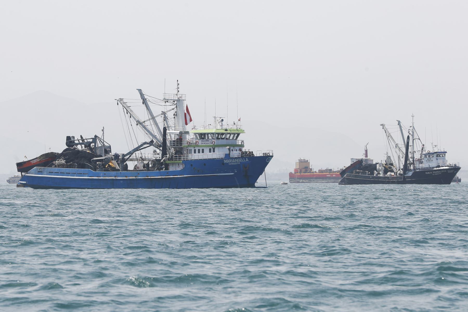 Denuncian barcos extranjeros pescando en territorio peruano. (Foto: Andina)