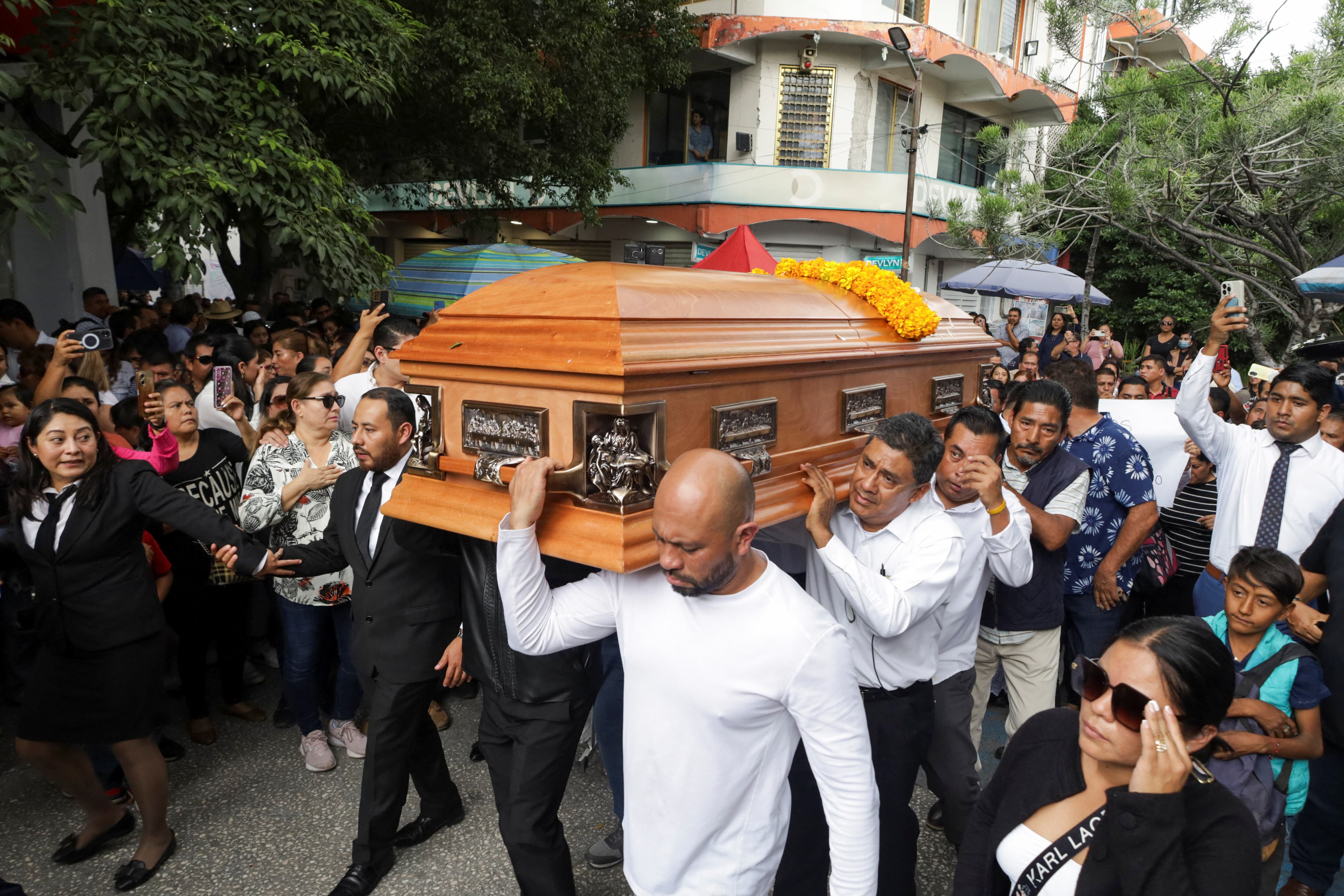 Alejandro Arcos Catalán fue asesinado el domingo 6 de octubre de 2024 (REUTERS/Oscar Ramirez)