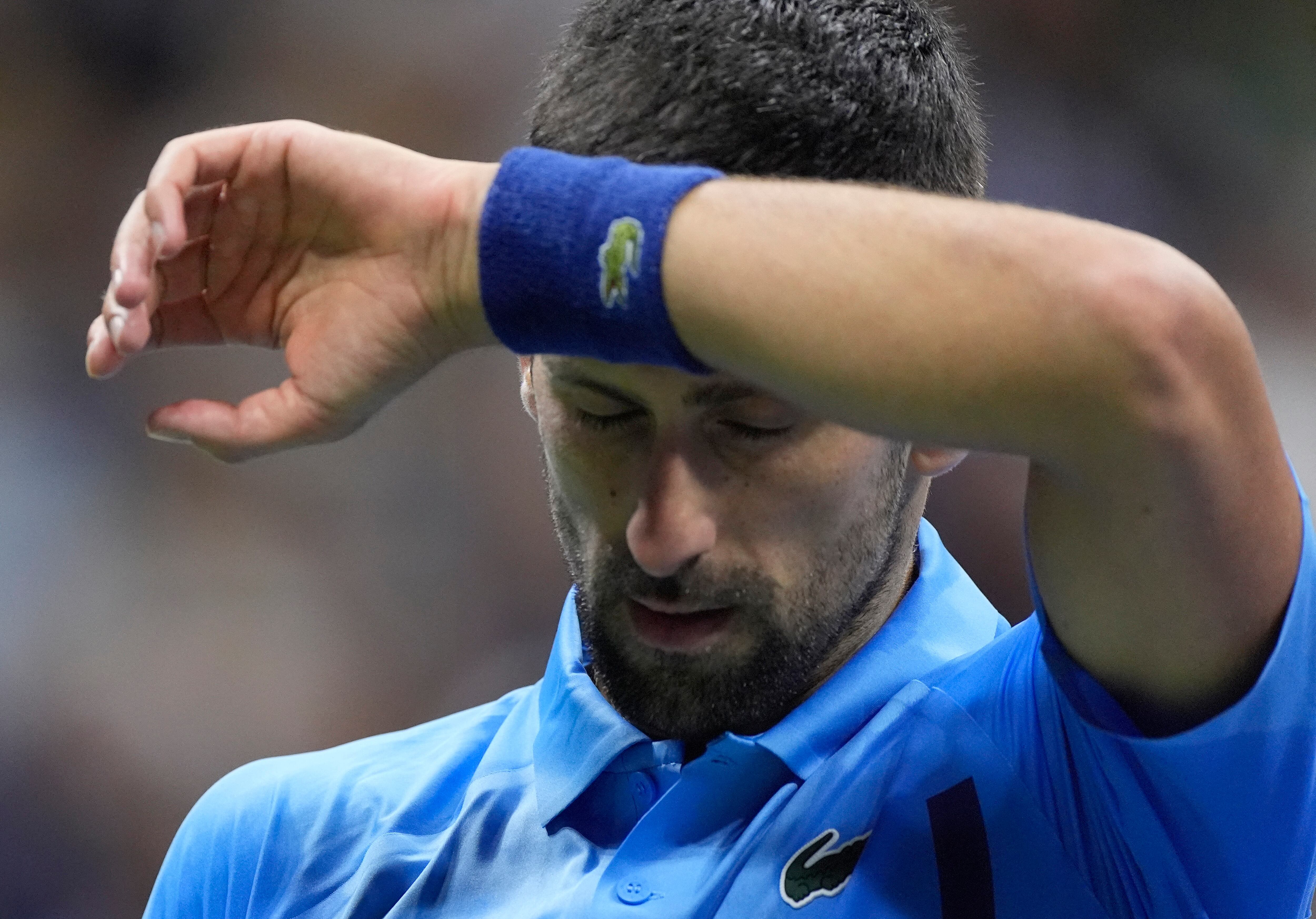 Novak Djokovic quedó eliminado en la tercera ronda del US Open (REUTERS/Eduardo Munoz)