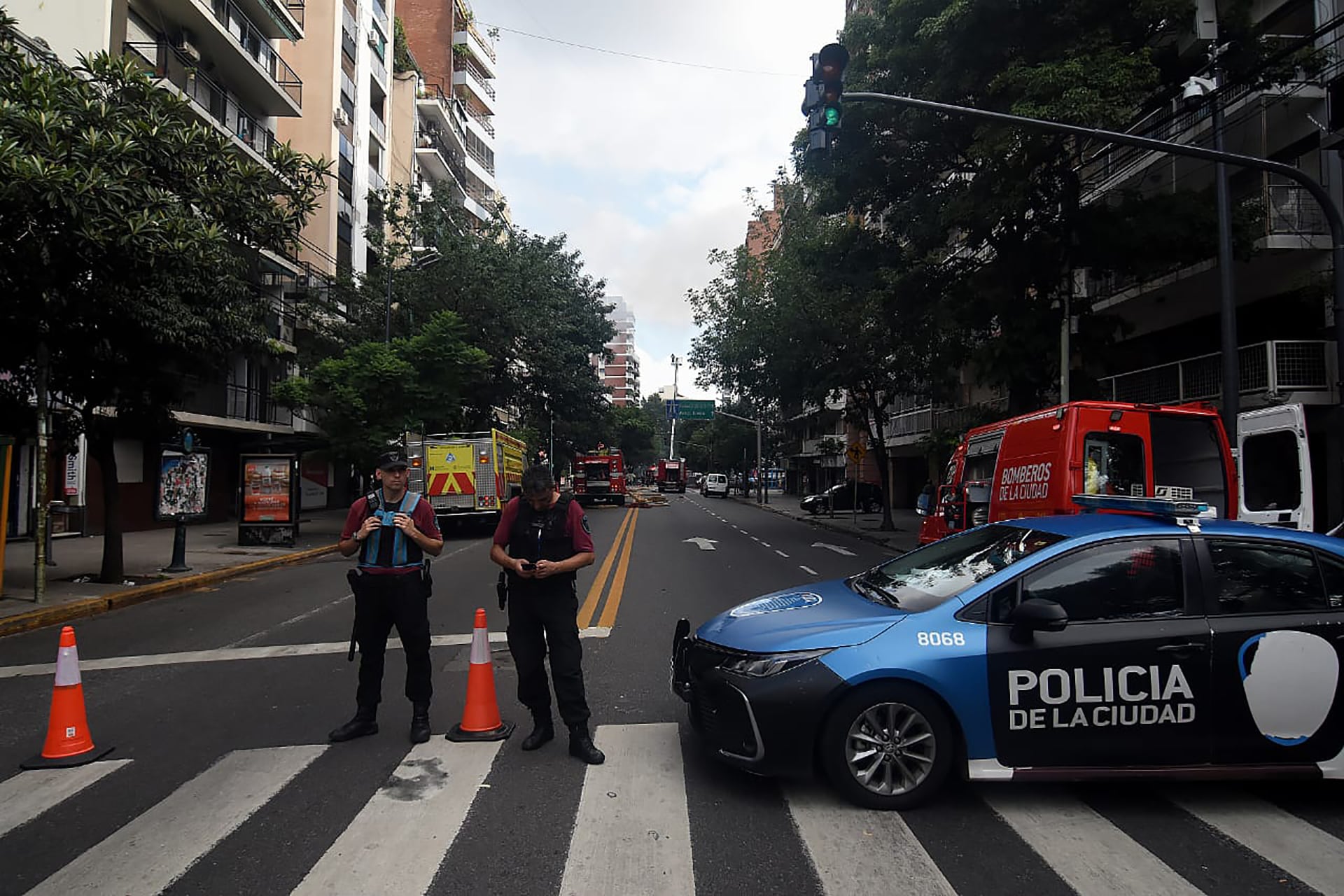 Explosión subestación Caballito