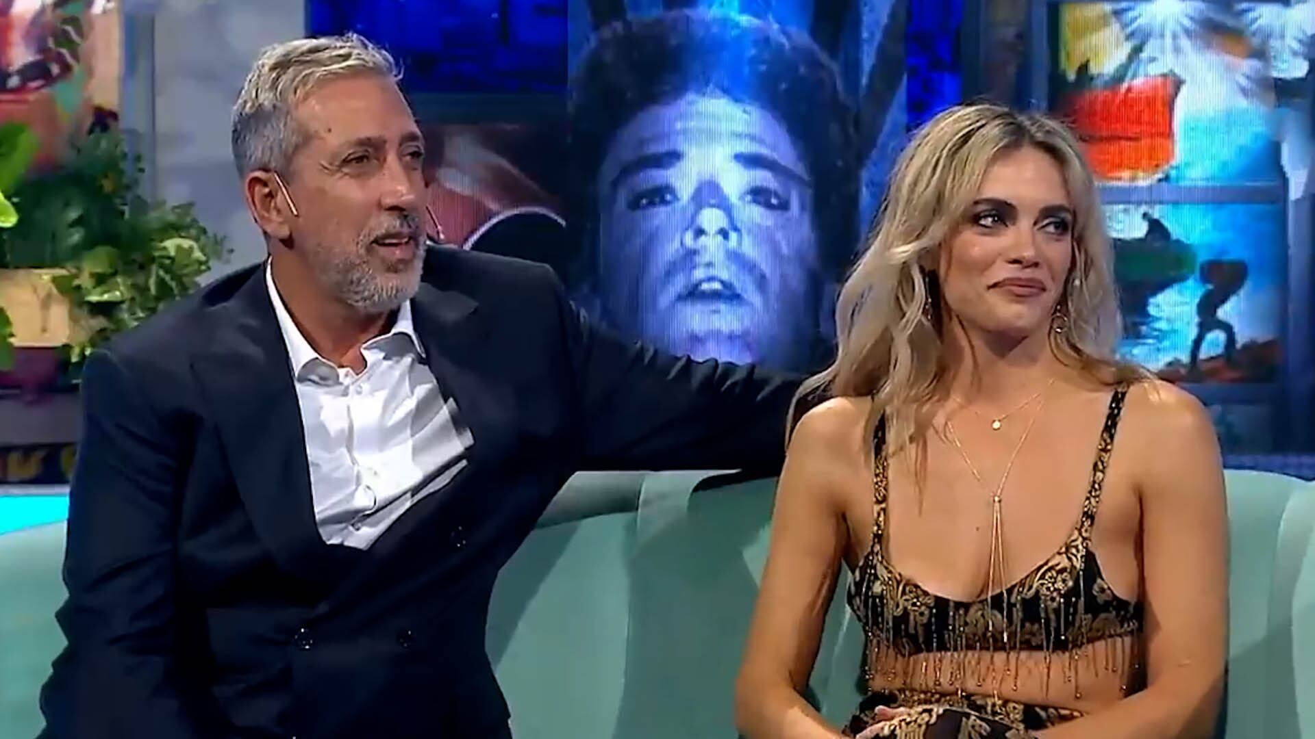 Emilia Attias y "El Turco" Naim