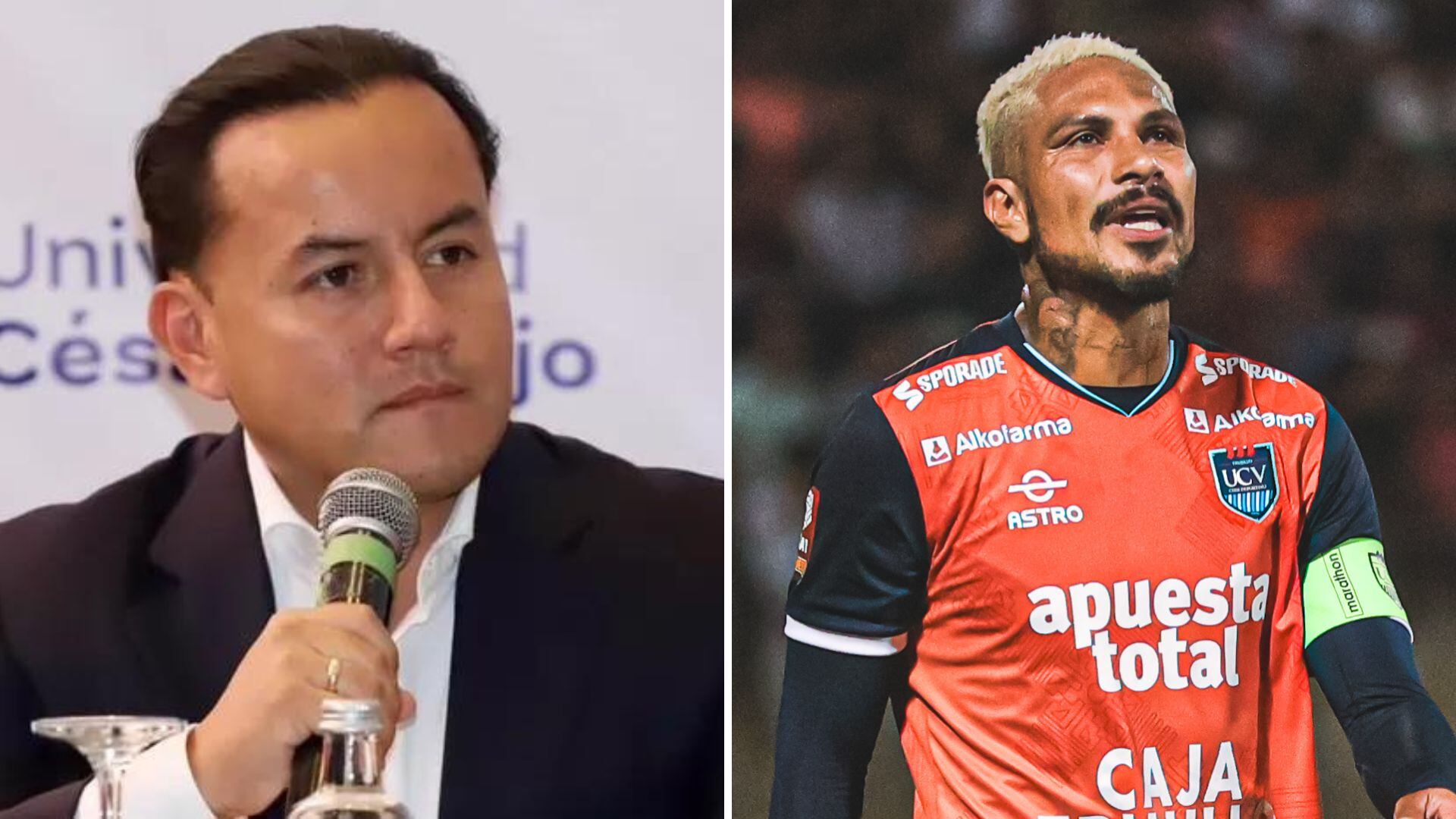 Richard Acuña señaló que no dejará libre a Paolo Guerrero tras no querer jugar en César Vallejo vs Alianza Lima.