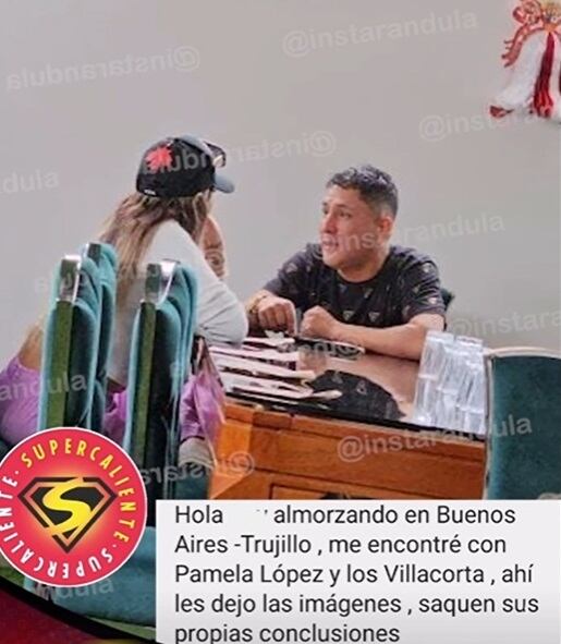 Pamela López fue vista con el líder de Los Villacorta en Trujillo. Foto: Instarándula