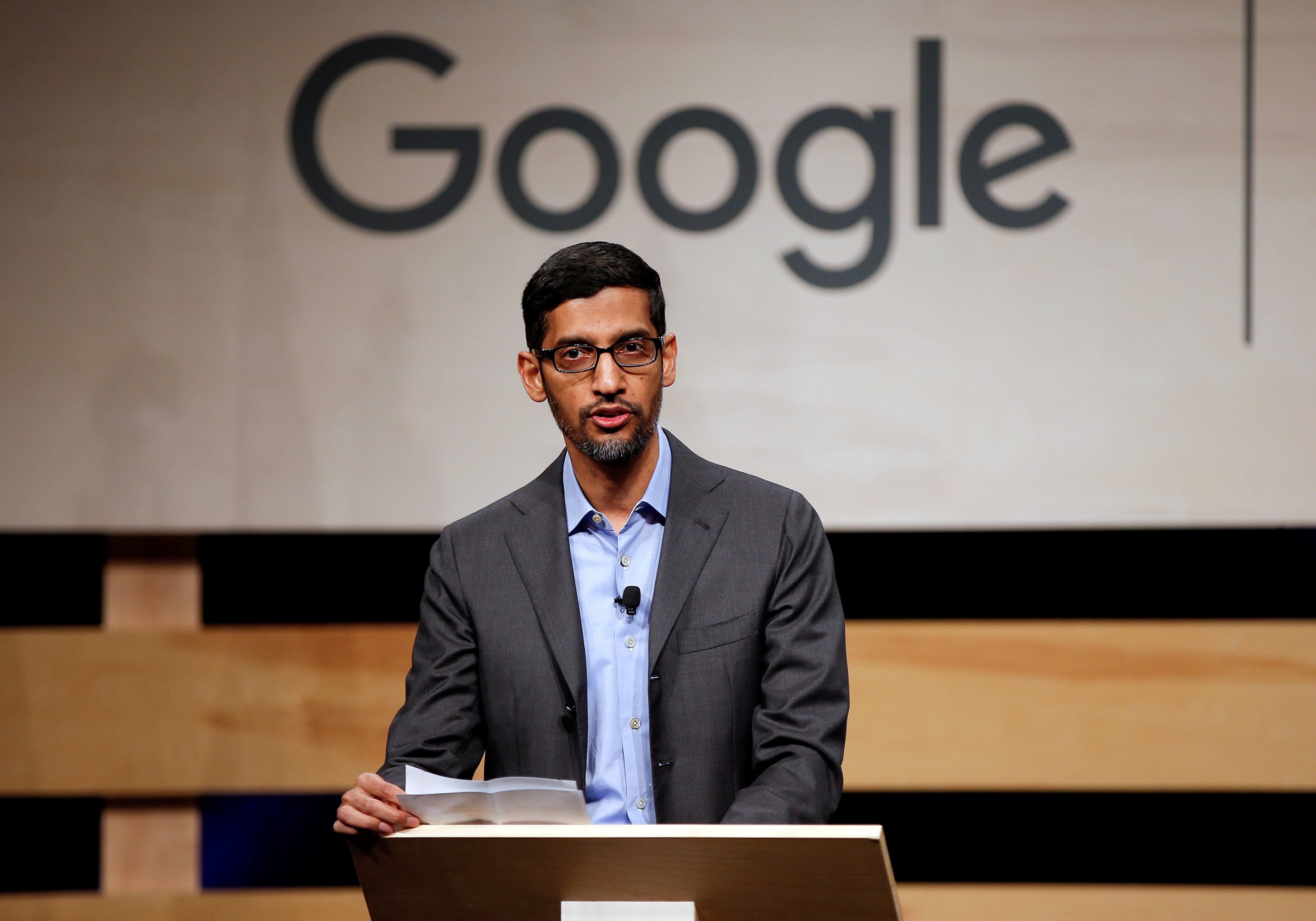 Sundar Pichai: director ejecutivo de Google y Alphabet (REUTERS/Brandon Wade)