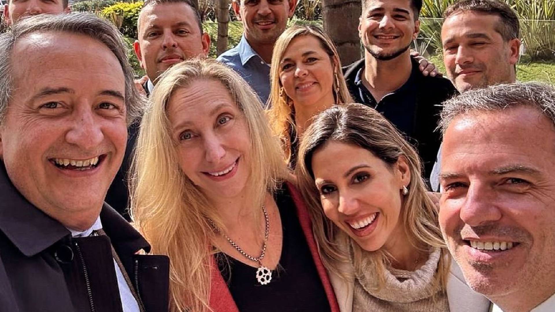 Visita de Karina Milei y Martín Menem a Santa Fe (Foto: @rominadiez.ok)