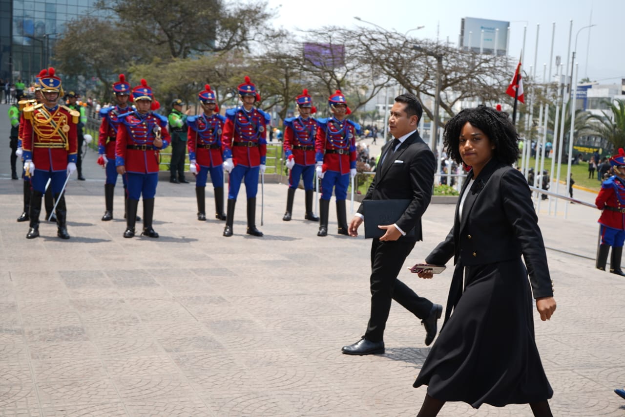 Velorio de Alberto Fujimori en el Ministerio de la Cultura