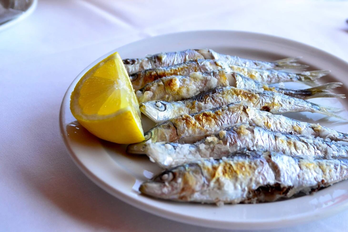 Espetos del chiringuito Los Leones, en Torremolinos