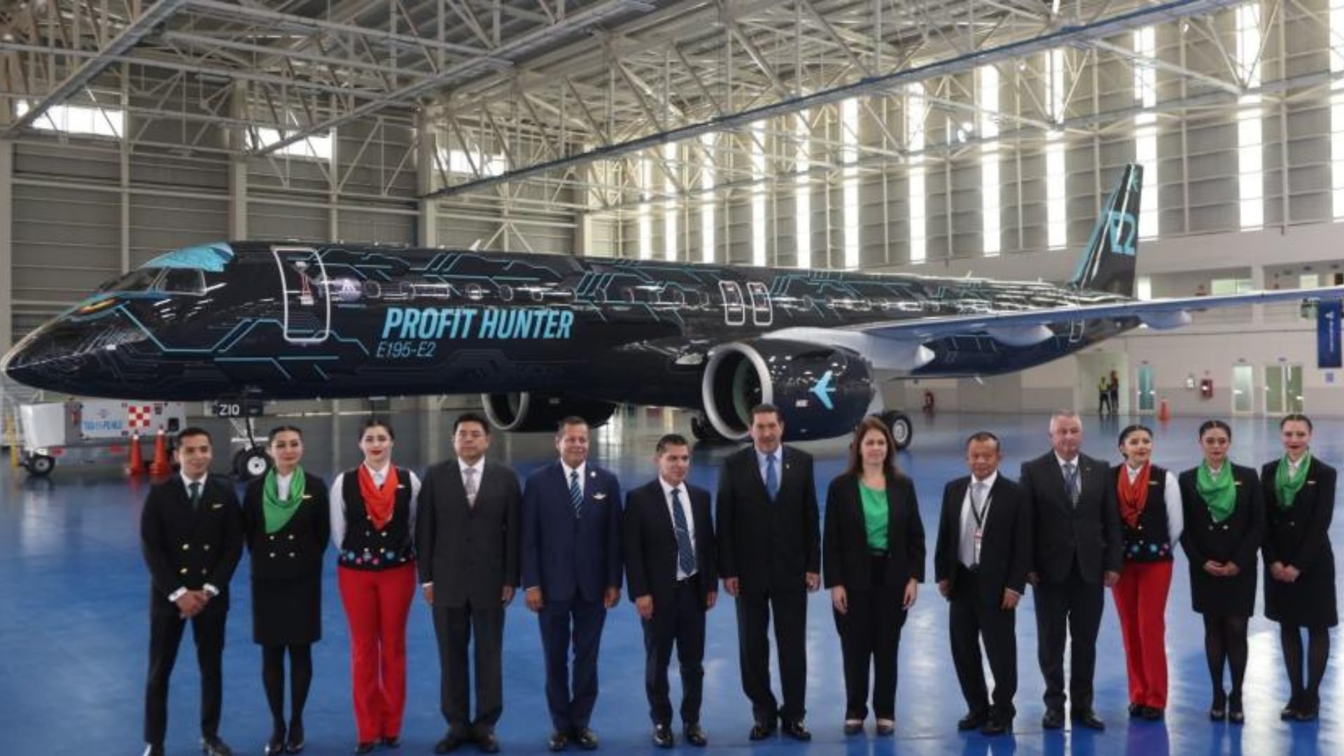 Así luce el nuevo avión Embraer que Mexicana volará a partir del próximo año