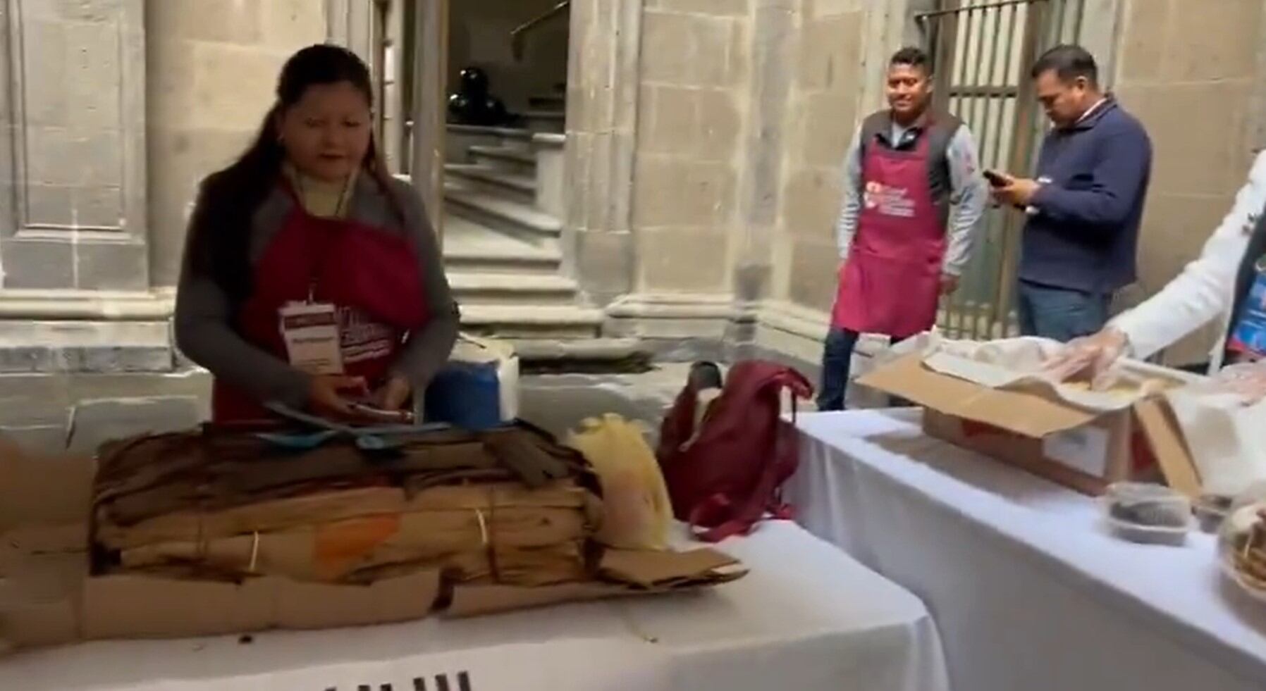 Desayuno en Palacio Nacional por el último día del gobierno de AMLO