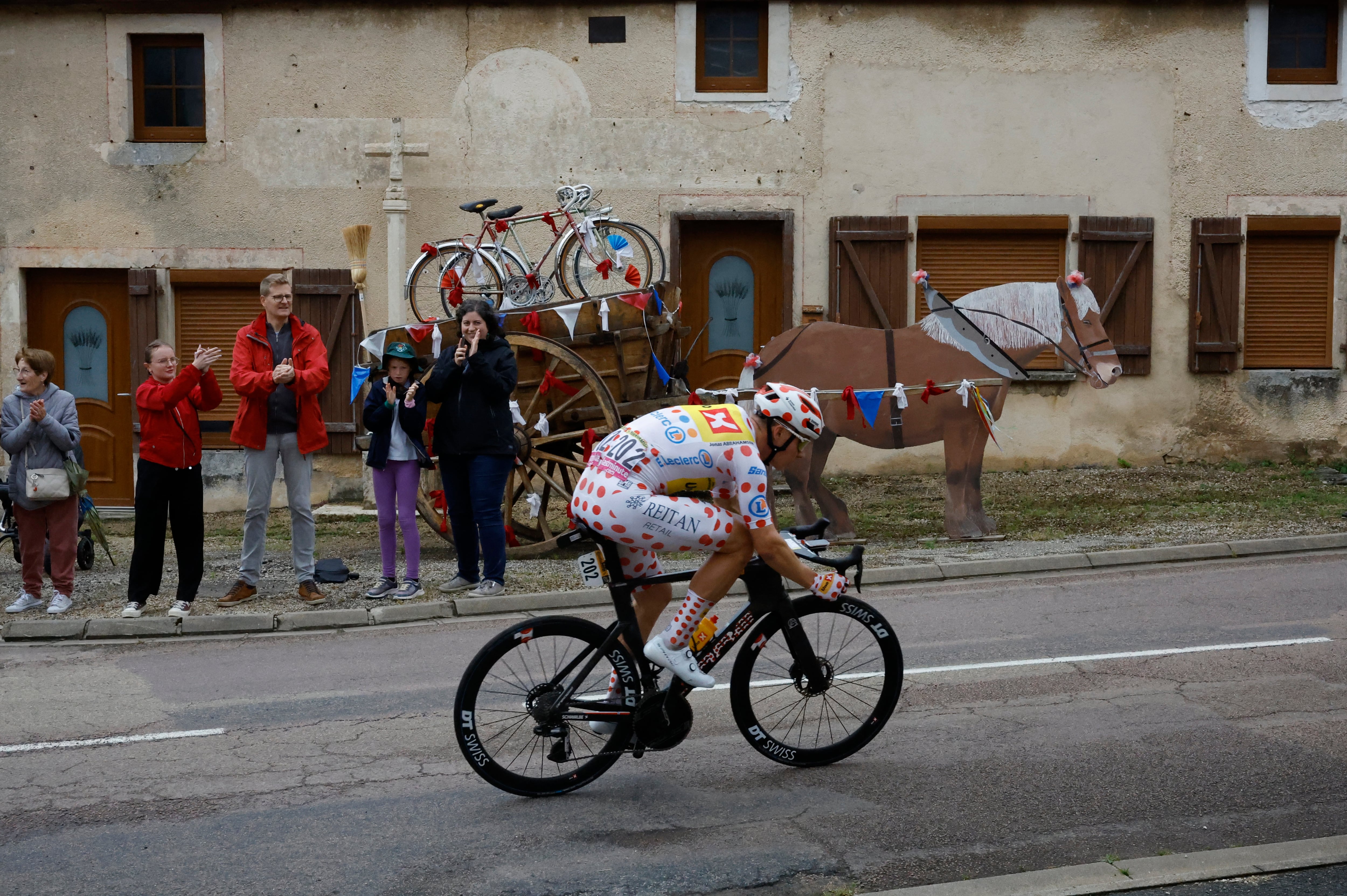 El danés es el gran protagonista de la etapa 8 del Tour de Francia  crédito Stephane Mahe / REUTERS