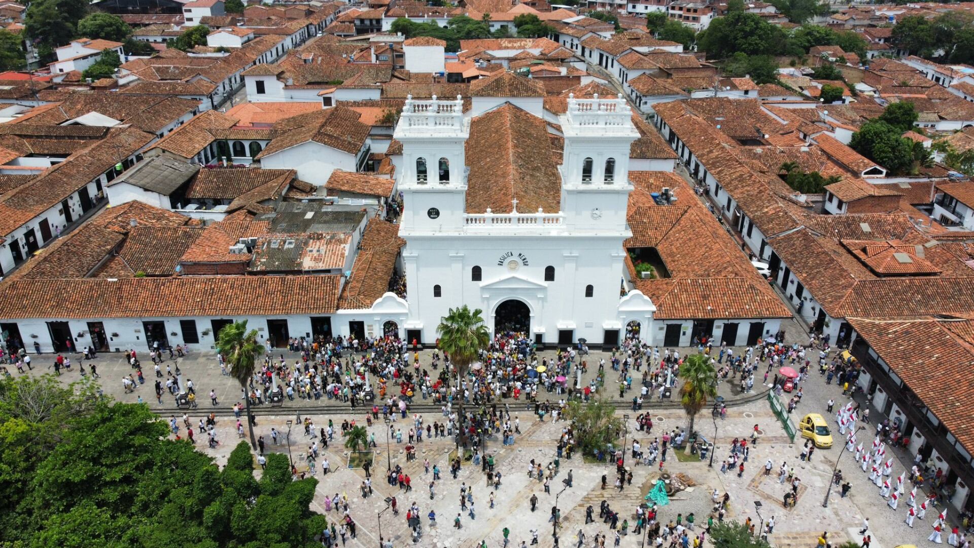 Panorámica de Girón (Santander). (Crédito: @AlcaldiaGiron / X)