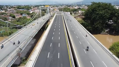 Polémico puente de Juanchito inicia por fin completa operación este domingo