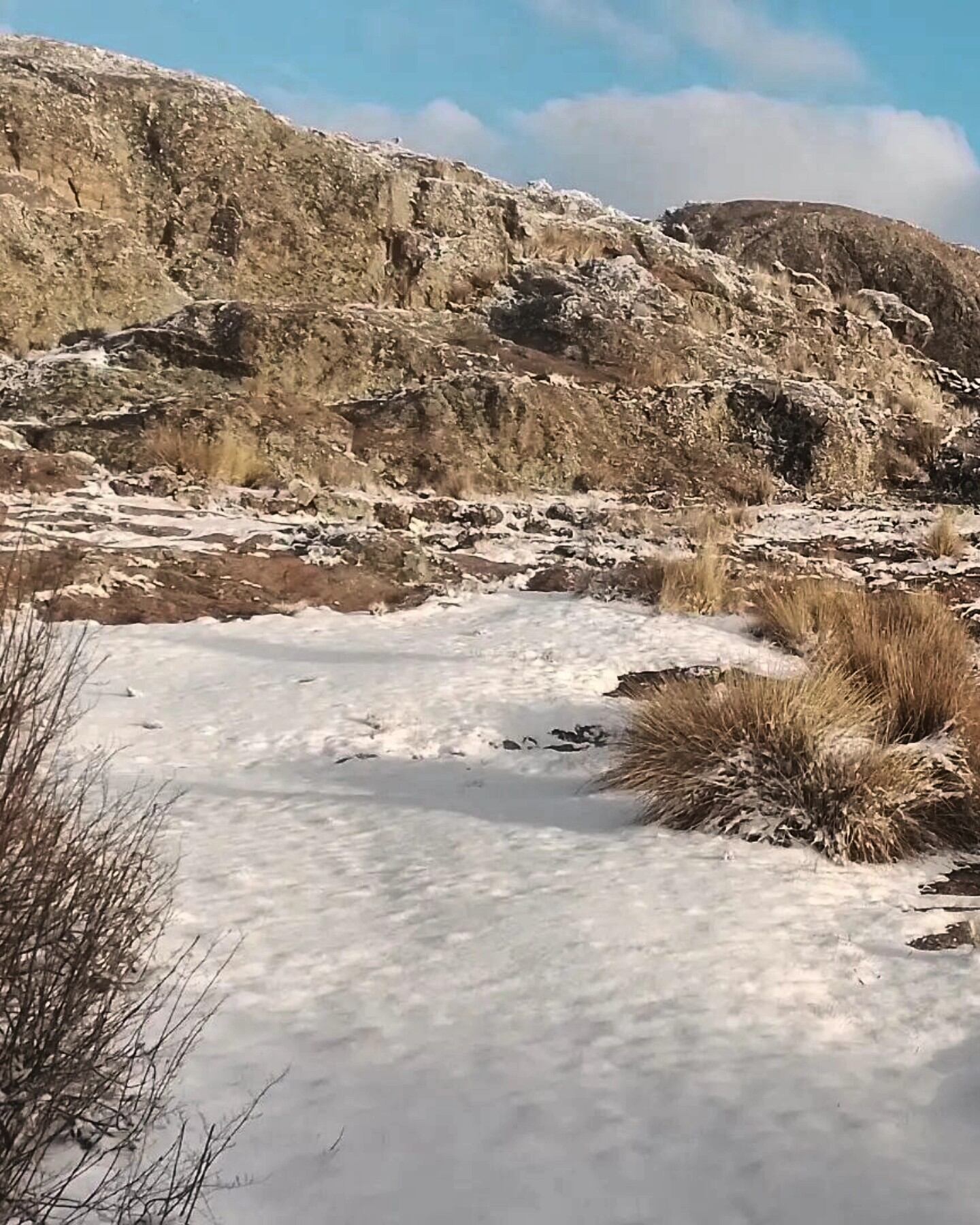 nevadas en Córdoba y San Luis