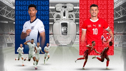 Inglaterra vs Suiza: a qué hora y dónde ver EN VIVO desde México los Cuartos de Final de la Eurocopa 2024