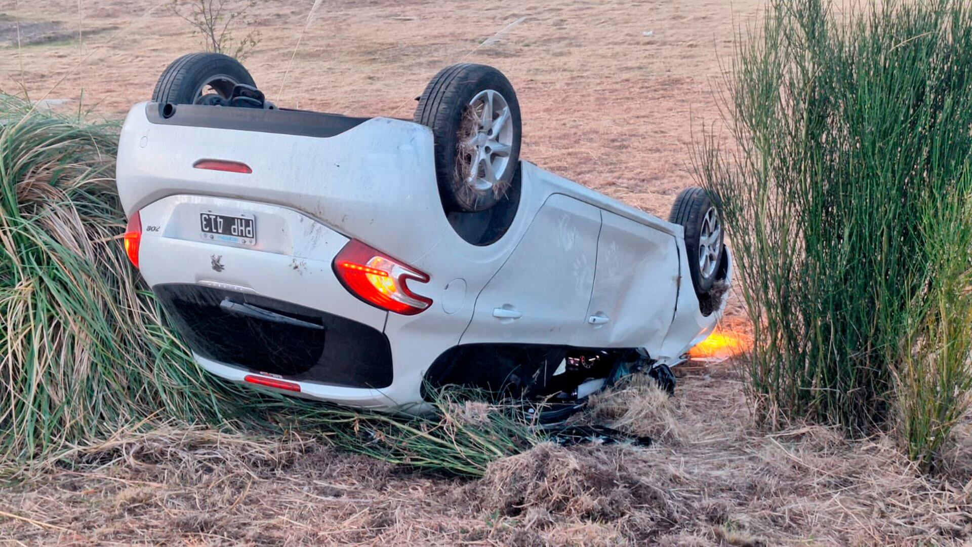 Accidente futbolista Martín Luciano