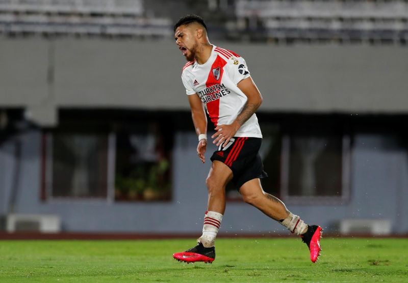 Paulo Díaz anotó un gol en 24 partidos de este año con River Plate (REUTERS/Agustín Marcarian)