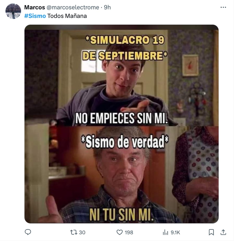 Mexicanos se preparan para el Simulacro Nacional 2024 con MEMES